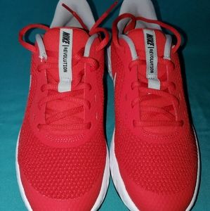 Nike Revolution 5 Running Shoes 5Y RED NEW IN BOX